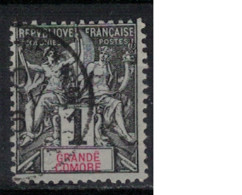 GRANDE COMORE        N°  YVERT 1  OBLITERE     ( OB    05/ 56 ) - Gebraucht