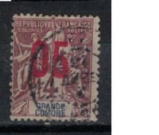 GRANDE COMORE        N°  YVERT  21(2)  OBLITERE     ( OB    05/ 57 ) - Gebraucht