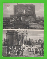 ITALIE . LAZIO . ROMA . " TOMBEAU DE S. URBAIN AU V MILLE DE LA VOIE APPIENNE " . 2 CPA - Réf. N°36584 - - Sammlungen & Lose