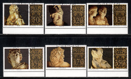 Vatican 1977 Mi# 705-710 Used - Classical Sculptures In Vatican Museums - Gebruikt