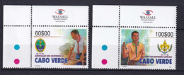 314 CAP VERT 2002 - Y&T 802/03 - Scout Jamboree Baden Powell - Neuf ** (MNH) Sans Charniere - Cap Vert