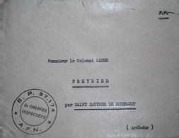 I 8 Lettre Fm - War Of Algeria