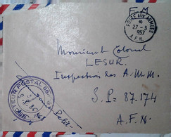 I 8 Lettre Fm - Guerre D'Algérie