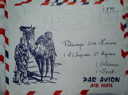 I 8 Lettre Fm AU DOS SP 86640 - Guerre D'Algérie