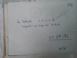 I 8 LETTRE EN FM - Algerienkrieg