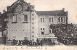 CPA - France - 41 - SAINT AIGNAN - L'école Libre De Garçons - LL - Saint Aignan