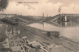 CPA - Belgique - Namur - Pont Du Chemin De Fer - Pont - Train - Oblitéré Eghezee - 1926 - Namur