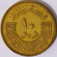 Syria - 10 Piastres AH1382-1962, KM# 95 (#1610) - Syria