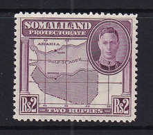 Somaliland Protectorate: 1942   KGVI (full Face)    SG114     2R     MH - Somaliland (Protectoraat ...-1959)