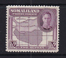 Somaliland Protectorate: 1942   KGVI (full Face)    SG114     2R     MH - Somaliland (Herrschaft ...-1959)