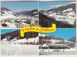 C3538) Winter In SILLIAN - Eislaufplatz Hallenbad Schleeplift Panzendorf Heimfeld - Lienzer Dolomiten 1974 - Sillian