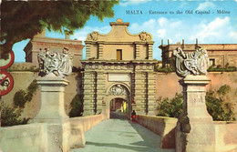 Malte Malta Old City Of  Mdina Entrance - Malte