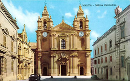 Malte Malta  Mdina Cathedral Oldtimer VW Coccinelle - Malte