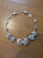 Collier Filigrane En Argent  Vintage - Kettingen