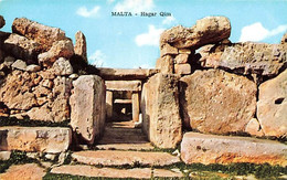Malte Malta  Hagar Qim  Prehistoric Temples - Malte