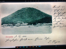 First Postcard Circulated Known From Honduras On January 26th, 1900 - Honduras