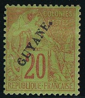Guyane N°22 - Neuf * Avec Charnière - TB - Neufs