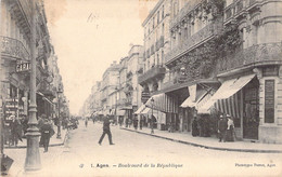 CPA - France - 47 - AGEN - Boulevard De La République - Perret - Agen