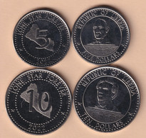 Liberia 2 Coins Set 2022  UNC - Liberia