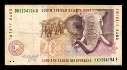 Sudáfrica South Africa 20 Rand 1993-1999 Pick 124a Bc F - Zuid-Afrika