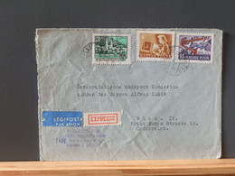 103/026 LETTRE EXPRESSZ POUR AUTRICHE - Brieven En Documenten