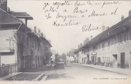 Cpa - 73 - Albens - Animée - La Grande Rue - Precurseur - Edi Pittier N° 702 - Albens