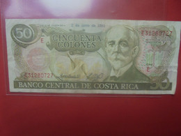 COSTA RICA 50 COLONES 1993 Circuler - Costa Rica