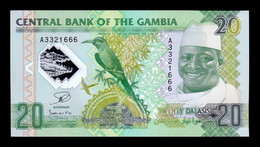 Gambia 20 Dalasis Commemorative 2014 Pick 30 Polymer Sc Unc - Gambie