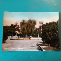 Cartolina Porto S. Giorgio - Rotonda. Viaggiata 1957 - Fermo