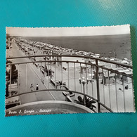 Cartolina Porto S. Giorgio - Spiaggia. Viaggiata 1956 - Fermo