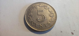 MALTA 5 Cents, 1977 - Malte