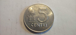 Lituania  5 CENTAI 1991 - Lituania