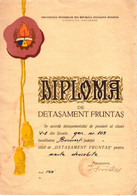 Romania, 1971, Vintage Pioneer Diploma, Communist Youth Boy Scouts - Leading Team - Diplomi E Pagelle