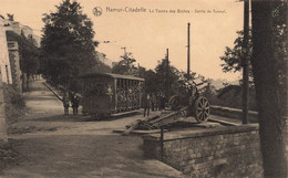 CPA - Belgique - Namur Citadelle - La Tienne Des Biches - Sortie Du Tunnel - Edit. Ern. Thill - Nels - Animé - Tram - Namen