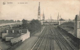 CPA - Belgique - Landen - Le Nouveau Pont - Edition Vve Dascher - Nels - Rail - Landen