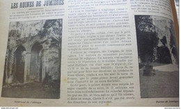 1904 LES RUINES DE JUMIEGES - MISSION EN AMERIQUE DU SUD COMTE DE CREQUI MONTFORT - CHEZ LES COSAQUES - Journaux Anciens - Avant 1800