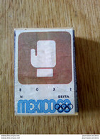 BOÎTE D'ALLUMETTES - JEUX OLYMPIQUE DE MEXICO - CYCLISME - Other & Unclassified