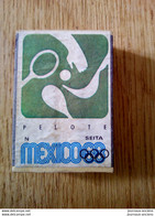 BOÎTE D'ALLUMETTES - JEUX OLYMPIQUE DE MEXICO - PELOTE - Altri & Non Classificati