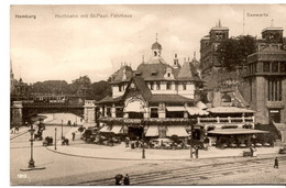 HAMBURG  HOCHBAHN MIT ST PAUL FAHRHAUS  -  SEEWARTE - Noord