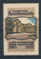 1914. Children's Sport Festival, Fot Karolyi Park - Commemorative Sheets