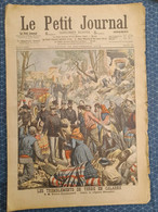 Le Petit Journal N° 775 Tremblements De Terre En Calabre Troubles De Bakou Troupes Russes Et Les Tartares - Le Petit Marseillais