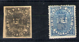 España Nº 141s, 142. Año 1874 - Unused Stamps