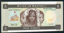 ERITREA P1 1 NAKFA 1997 #AG      UNC. - Erythrée