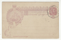 Portuguese Africa Old Illustrated Postal Stationery Postcard Postmarked  Loanda 1901 Not Posted B230120 - Africa Portuguesa