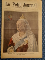 Le Petit Journal N° 533 Mort De La Reine D'Angleterre Victoria Edouard VII Roi , Empereur Des Indes - Le Petit Marseillais
