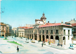 Aviles - Ayuntamiento Y Plaza Mayor - Town Hall - And Mayour Square - 9 - 1970 - Spain - Used - Asturias (Oviedo)