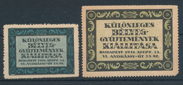 1921. Exhibition Of Special Stamp Collections Budapest! - Herdenkingsblaadjes