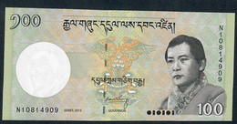 BHUTAN P32c 100 NGULTRUM  2015    UNC. - Bhutan