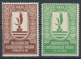 1931. International Fair In Budapest - Commemorative Sheets