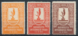 1931. International Fair In Budapest - Cinderellas - Souvenirbögen